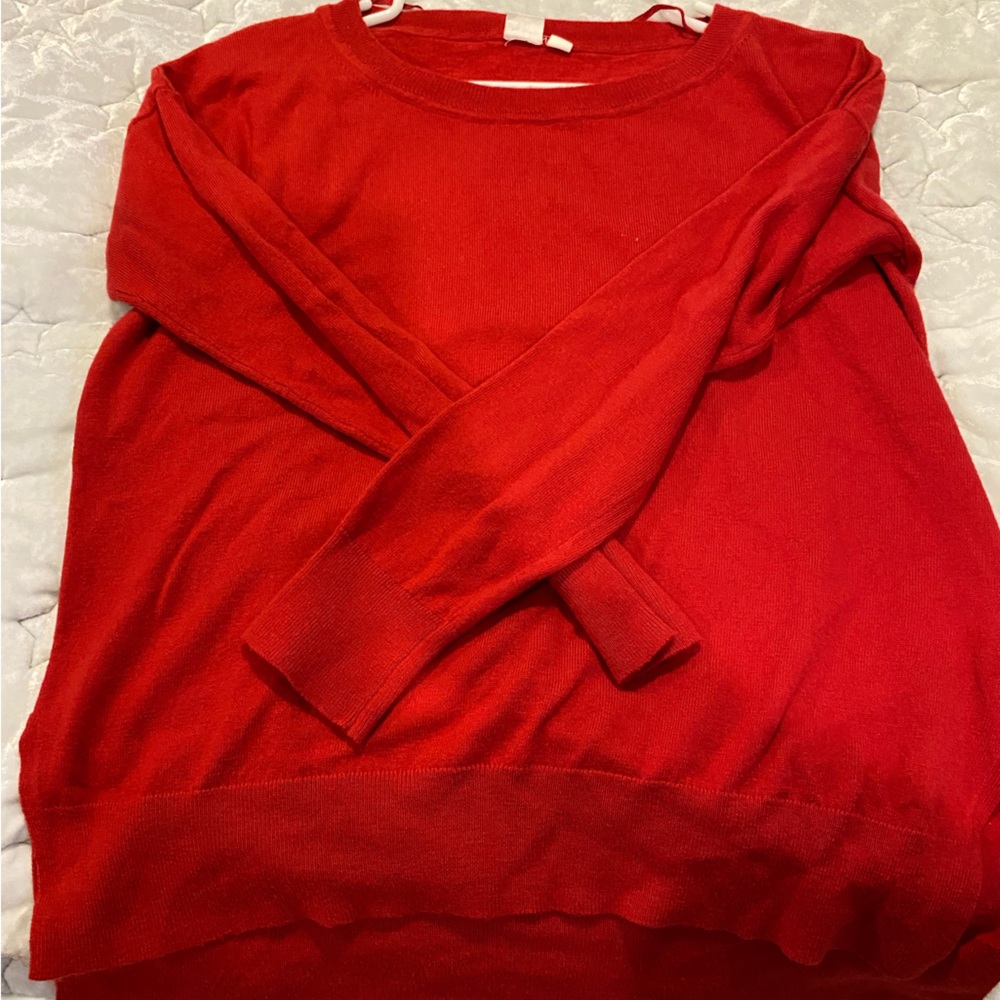 Red Gap Sweater